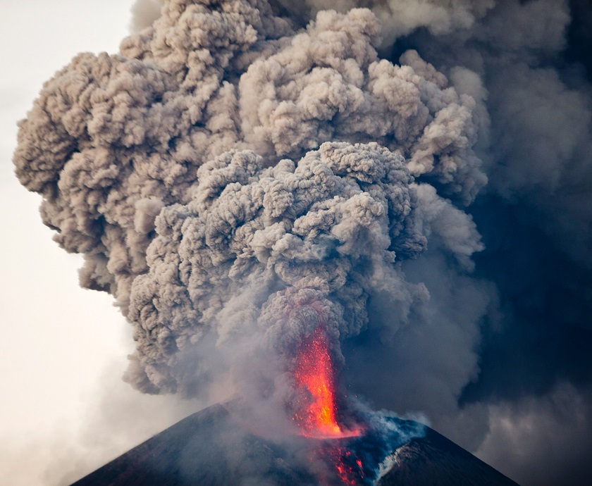 красивое фото вулкана